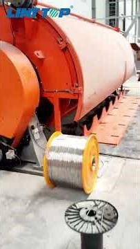 LINT TOP Rigid Strander Successfully Completes No-Load Test Run Acceptance #linttop #cablemachine