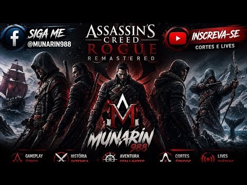 🛑🛑LIVE 🛑🛑 ASSASSIN'S CREED ROGUE REMASTERED UNTIL COMPLETION (PART 4) LIVE