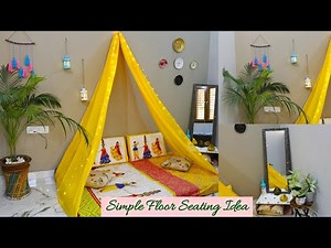 DIY CANOPY | How to make a Canopy bed | Easiest way to make a canopy bed | Reuse Old Saree