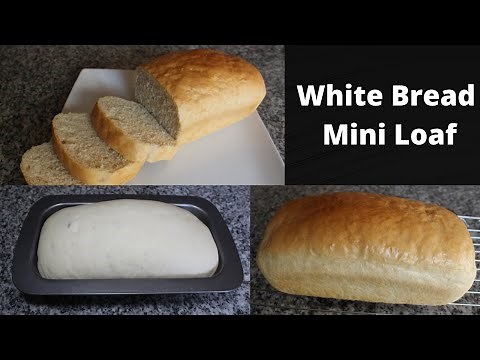 White Bread Mini Loaf