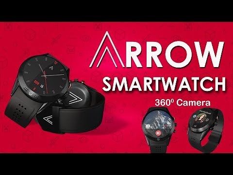 Arrow Smartwatch : First 360 Rotating HD Camera Smartwatch