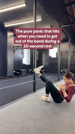 EQ Fitness & Physical Therapy on Instagram: "Banded hamstring curls, banded French curls, band-assisted pull-ups… you name it. Step one: stay calm."