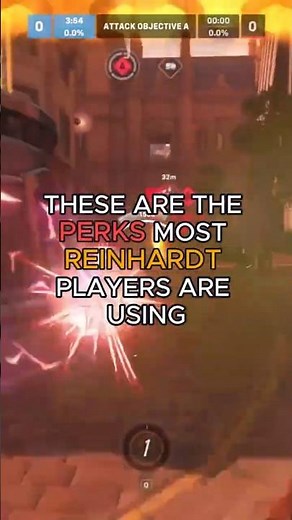 Most used REINHARDT perks in Overwatch