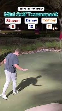 THE WORLD’S HARDEST MINI GOLF COURSE! Mini Golf Tournament #3 18 holes (Hole 4) #minigolf #golf