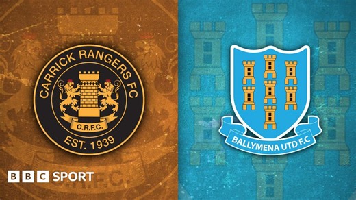 Irish Premiership: Watch highlights as Ballymena comeback beats Carrick