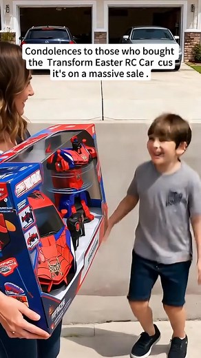 殺He won't refuse this Children’s toys gift!  This remote control spider car brings the excitement of a transforming robot and a high-speed toy car. By holding down the button, this transform remote control car smoothly changes from a sleek sports car to an action-packed robot. The one-button demo mode provides an automatic display of its features, adding to the fun and interactive experience for kids who love transform toys and robot toys. Order now~ | Tasutterr | Facebook