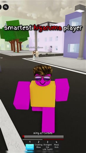 SMARTEST HIGARUMA PLAYER #roblox #jjk #hit #jjs #meme #gaming #jjk #jjs #funny #update #higuruma