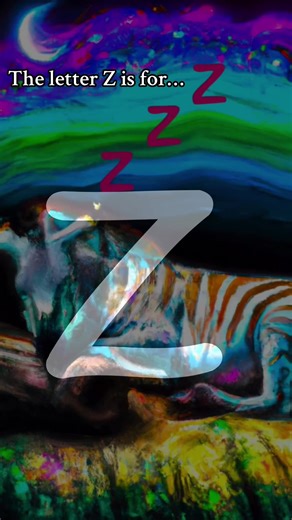 The letter Z is for a sleeping zebra zzz. The letter Z makes the sound at the beginning of the word zebra and adding zzz to the picture shows that the zebra is sleeping. The Picture Alphabet teaches beginning readers in preschool and kindergarten letter shapes and sounds by turning each letter into a picture clue. This video uses ai generated images from Dalle 2. #Alphabet #AlphabetLetters #KindergartenPhonics #KindergartenReading #KindergartenLiteracy #TeachYourChildToRead #AlphabetLetterSounds