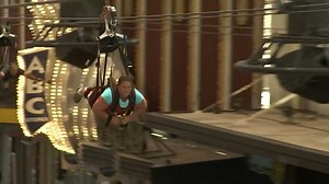 WATCH: Zip line operator applicants experience job interview they'll never forget — 12 stories high