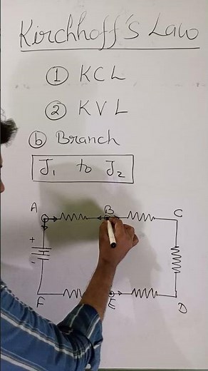Branch KCL and KVL Kirchhoff Law