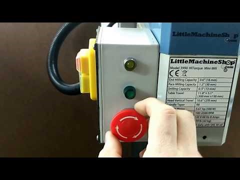 LMS 3990 CNC Project - Step 1 - E-Stop + Workbench Overview