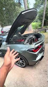 I installed long tube headers