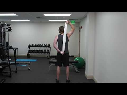 Towel Stretch for Internal Rotation