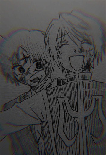 ⚠️死ネタ⚠️ #HUNTER×HUNTER #クラピカ #クロロ #イラスト #fyp | kurapika