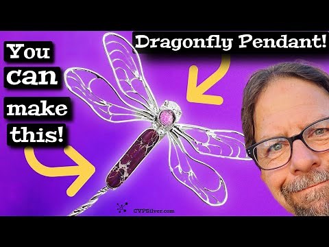 Silversmithing: Making a Dragonfly Pin/Pendant