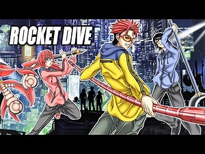 [ ROCKET DIVE ] hide 描いてみた＆歌ってみた（アニメOP風） Drawing hide from Xjapan.「AIに負けてたまるか・・・」