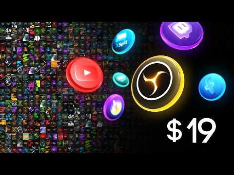 480+ Animated Stream Assets. $19 only 🔥 That's $0.03 per overlay