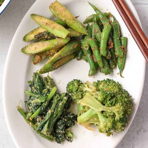 Quick & Easy Goma-ae (Japanese Sesame Salad) - Chef JA Cooks