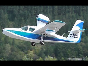 Lake LA-4-200 Buccaneer Amphibian Takeoff