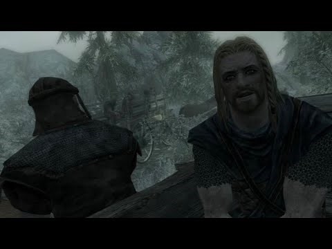 Skyrim PS3 Intro Cutscene "Hey, you, you're finally awake"