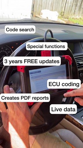 My new D7 scanner by Xtool has 3 years free updates and it’s 3 times less expensive than other brands with the same functionality. @xtoolonline#xtoolonline#xtoolonlinetools#tools#oneeyedgarage#garagelife#mechaniclife.