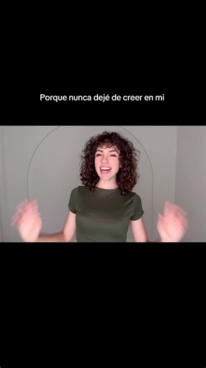 Nunca dejé de creer en mi 🤌🏻
