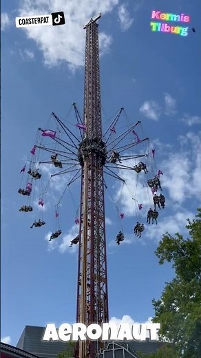 Would you dare to ride the Aeronaut? Tilburgse Kermis! 🌟