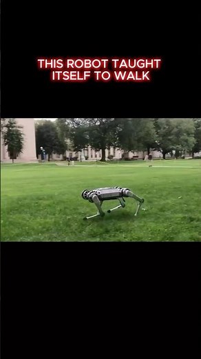 This Robot Taught Itself to Walk⁉️ #shorts #technology
