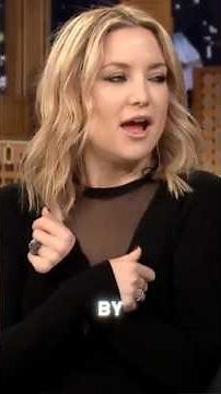 Kate Hudson Adorably Cuddles Hashtag the Panda 🐼 | Jimmy Fallon