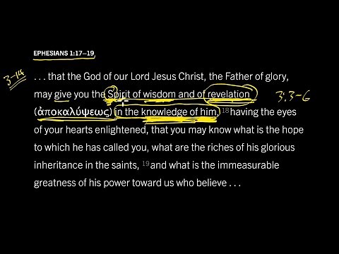 What Does It Mean to Know God? Ephesians 1:17–19, Part 3