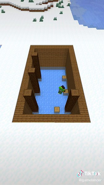 Epic Minecraft Ice Biome House Build - Save for Later!