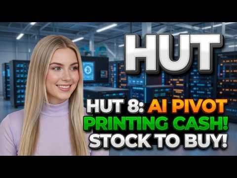 Hut 8: AI Pivot Printing Cash! Stock to Buy! HUT Stock Analysis