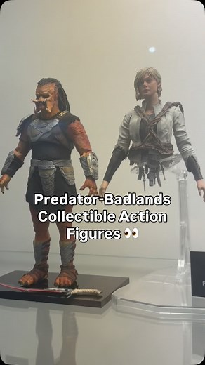 43K views · 51 comments | Predator-Badlands Collectible Action Figures will be available from @necaofficial in 2026. Here was a preview of the “Dek” & “Thia” figures on display at SDCC 2026! Are you going to add these to your collection? #predatorbadlands #predator #neca #weylandyutani #sdcc #comiccon # | m.c.u.n | Facebook
