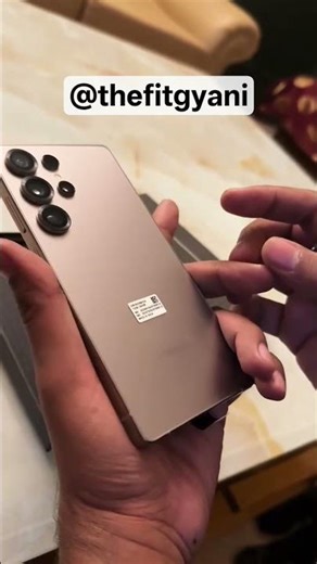 Unboxing sumsung s25 ultra #sumsungs25ultra #shorts_ @thefitgyani