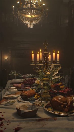 Rhodes Hill Care Center Dining Room | Resident Evil Requiem Ambience