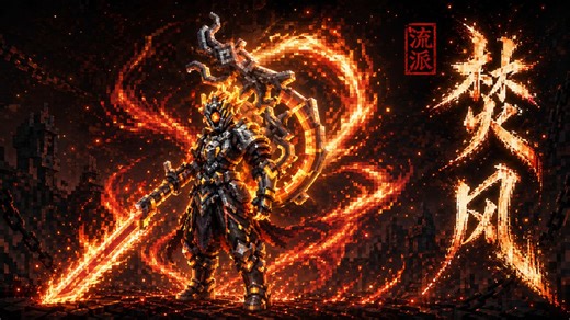 [我的世界][CreateCraft]流派展示 - 焚风