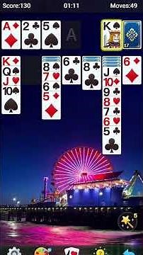 Game 79 - Daily Solitaire - Cool animation #solitaire #klondike #daily