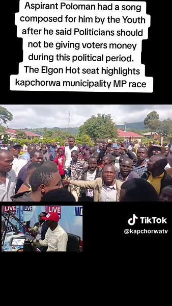 Kapchorwa Municipality MP Race Highlights: Aspirant Poloman