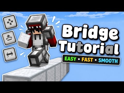 How to Speed Bridge in Minecraft Bedrock mobile | Noob to Pro in Just 2 Minutes