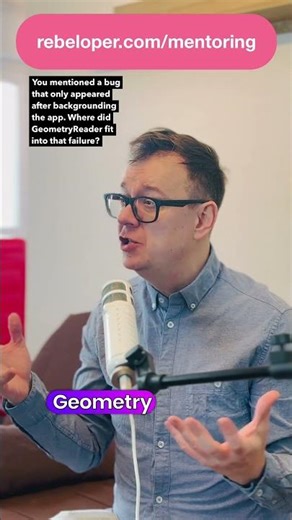 Where did GeometryReader fit into that failure?