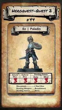 Heroquest, Custom Quest 2 #squaretableunion #heroquest