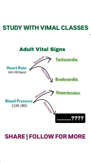 Vital Signs Basics | DMLT/MLT Exam #shorts