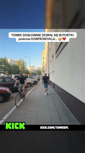 chyba serio sie przestraszyl 😭 #kickkozak #tomekpl #policja #dc #fyp @tomekpl