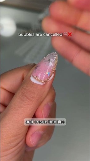 the nail glue tutorial you didn't know you needed 💧