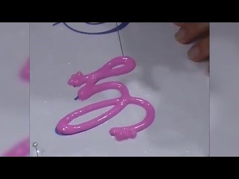 💥Como Realizar "Letras De Pastillaje"💥[Fácil]