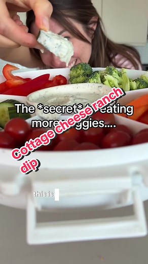Cottage Cheese Ranch Dip Recipe for Healthy Snacking