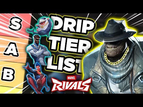 Ranking EVERY character's drip | Marvel Rivals Tier List