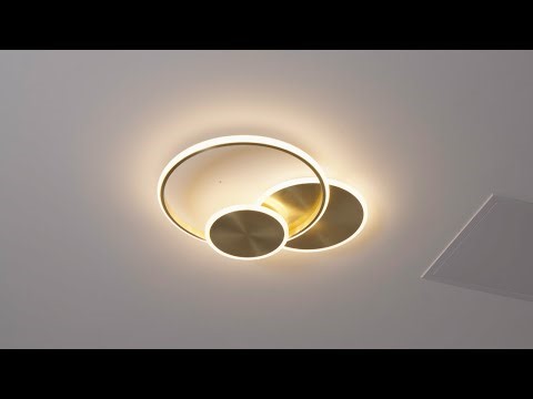 Circles LED Ceiling Light – Dynamic Geometry, Balanced Illumination