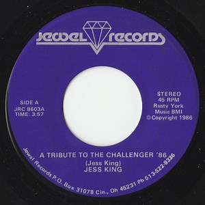 Jess King - A Tribute To The Challenger '86