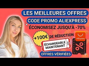 Code Promo AliExpress 2026 🇫🇷 Jusqu’à 70% de Réduction en Soldes !